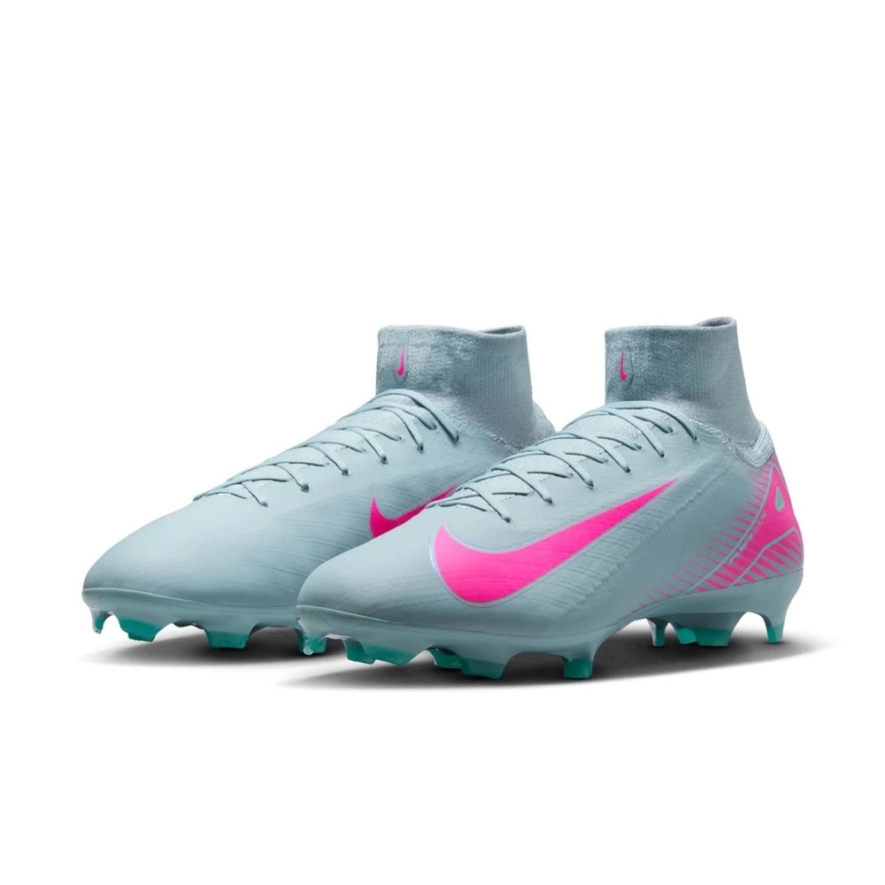 Nike Zoom Superfly 10 Pro FG Ocean Cube PinkBlast Cleat HF9433-301 Men Sz 11 NEW